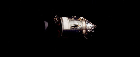 ▲アポロ14号の司令船cNASA